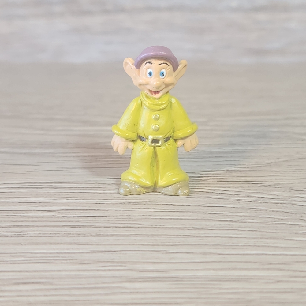 🖤 Disney Dopey Miniature Mini Figurine Snow White And The Seven Dwarfs